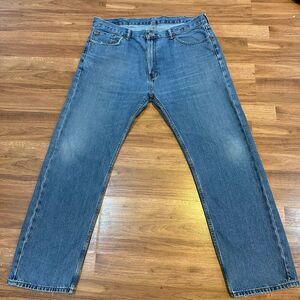 Levis 505 Straight Blue Jeans | Men W40 L32